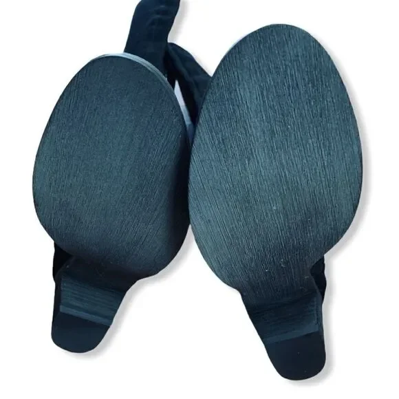 Design Lab Suede Studded Boots - Picture 5 of 10